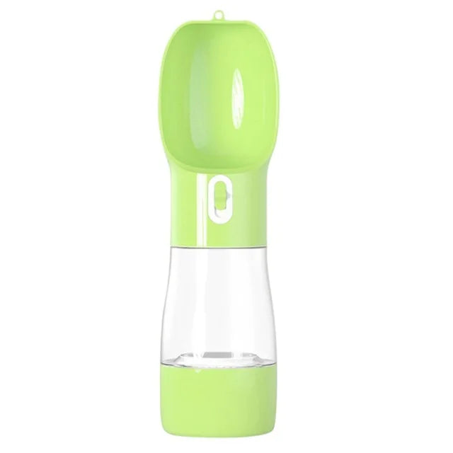 Portable Dog Water Bottle with Feeder