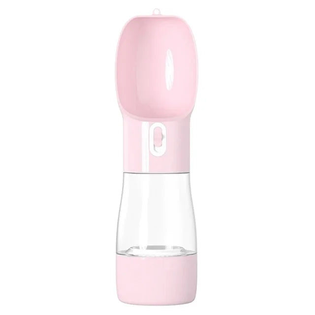 Portable Dog Water Bottle with Feeder