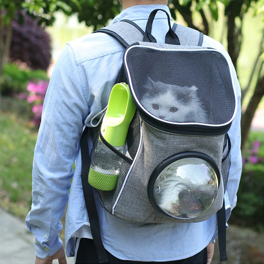 Portable Dog Water Bottle with Feeder