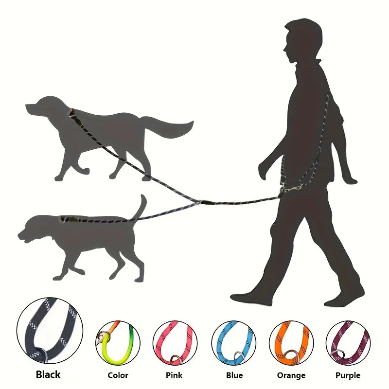 Elastic Durable Dog Leash for Hiking