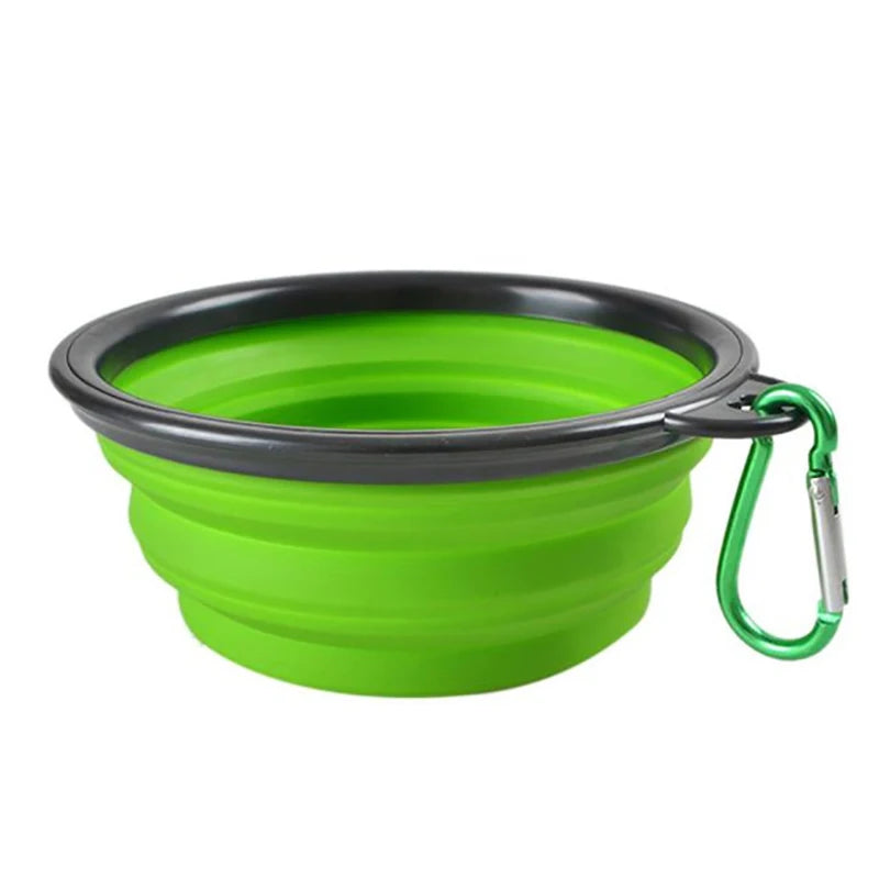 Portable Folding Pet Food Water Bowl