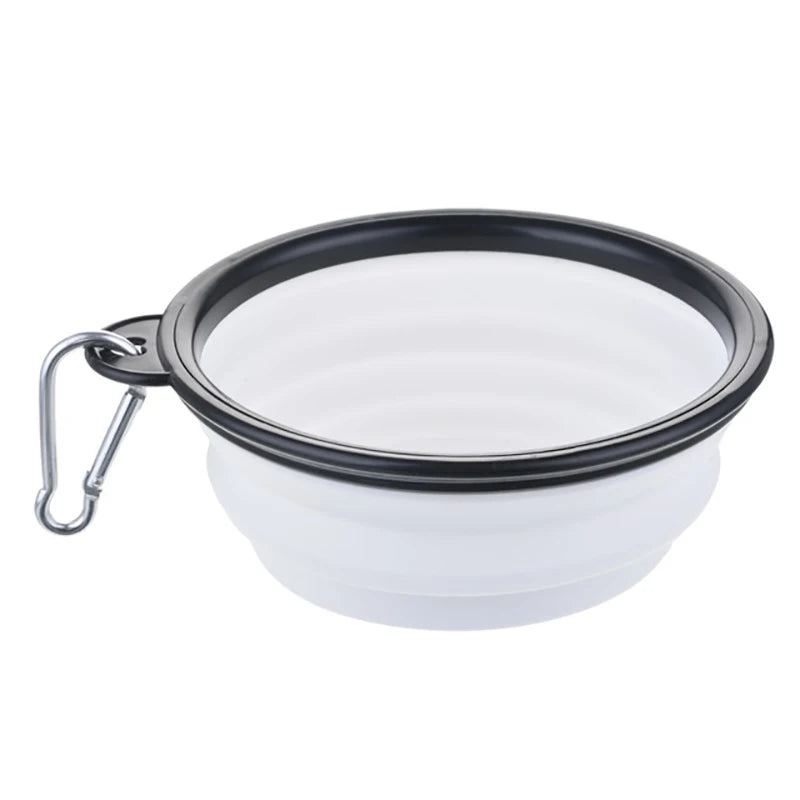 Portable Folding Pet Food Water Bowl
