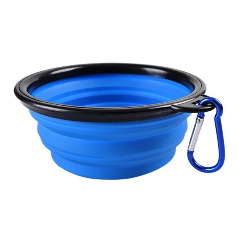 Portable Folding Pet Food Water Bowl