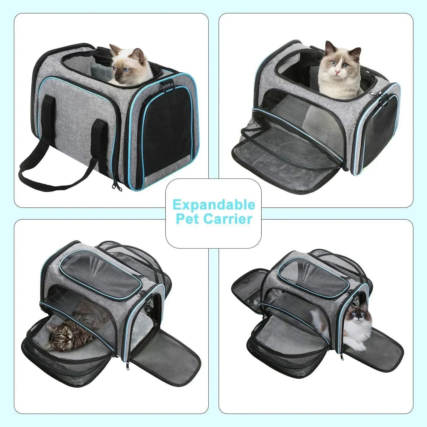 Breathable Travel Bag for Pets Backpack