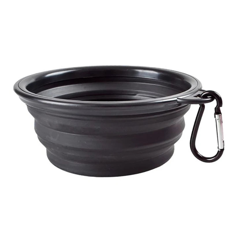 Portable Folding Pet Food Water Bowl