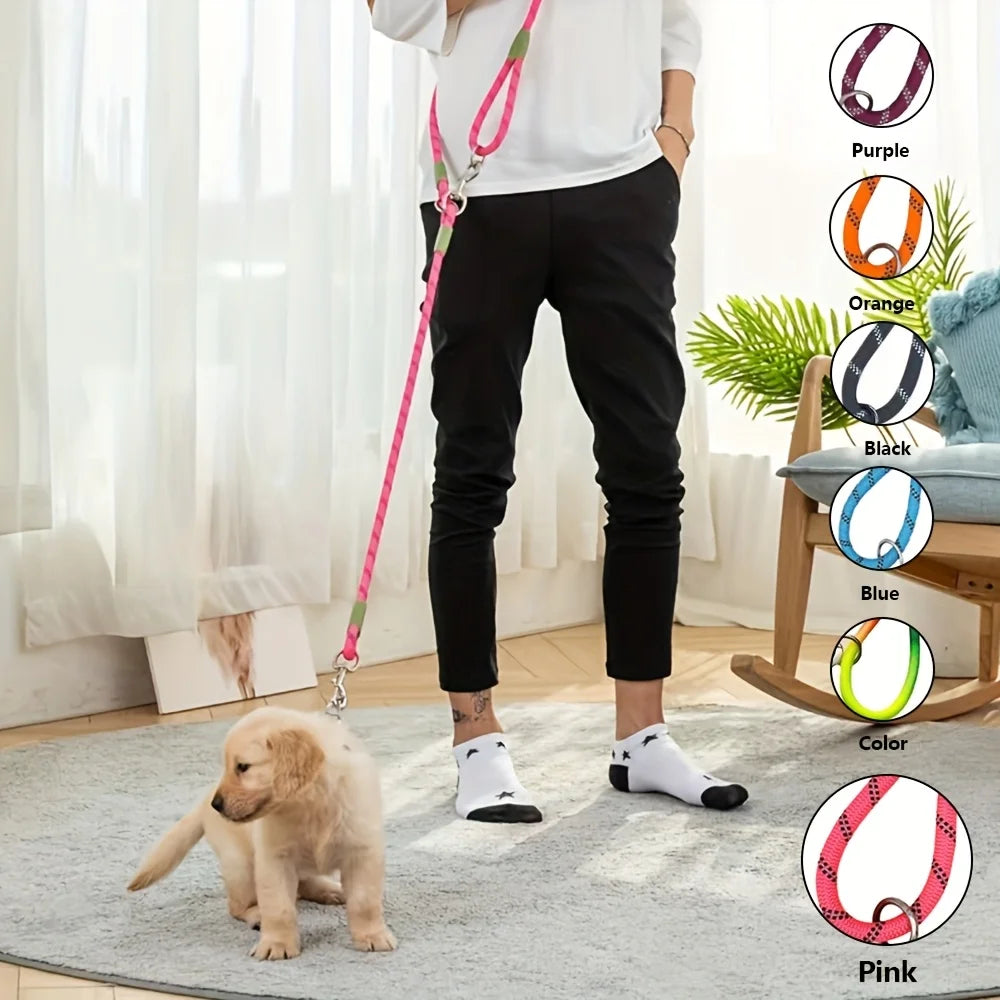 Elastic Durable Dog Leash for Hiking