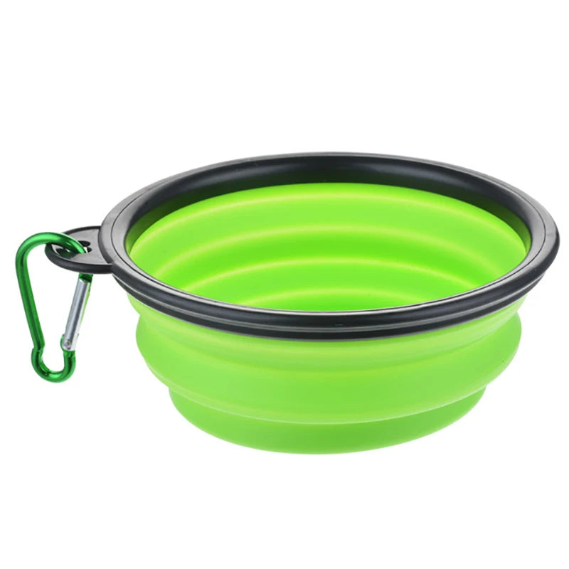 Portable Folding Pet Food Water Bowl