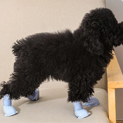 Rubber Rain Shoes for Dogs Cats