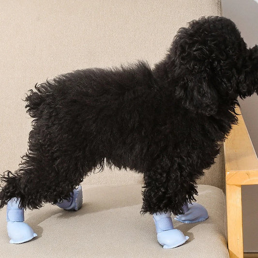 Rubber Rain Shoes for Dogs Cats