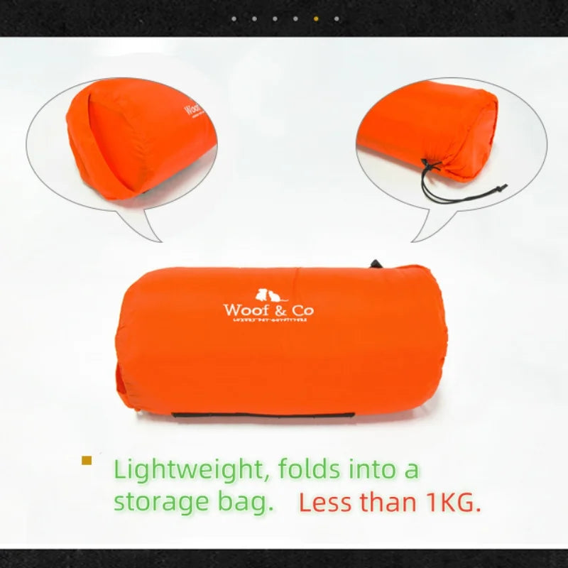 Warm Reversible Sleeping Bag for Dogs