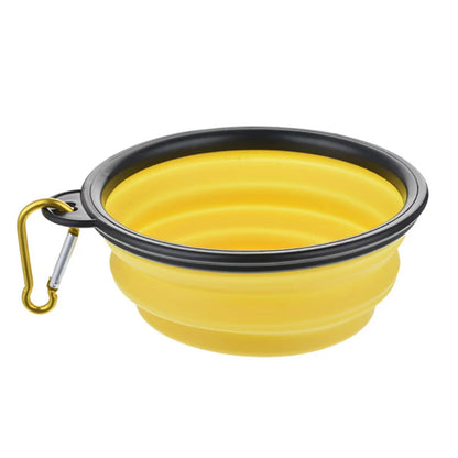 Portable Folding Pet Food Water Bowl