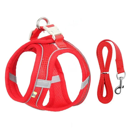 Breathable Adjustable Pet Harness for Dogs
