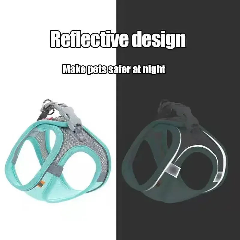 Breathable Adjustable Pet Harness for Dogs