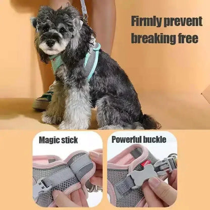 Breathable Adjustable Pet Harness for Dogs